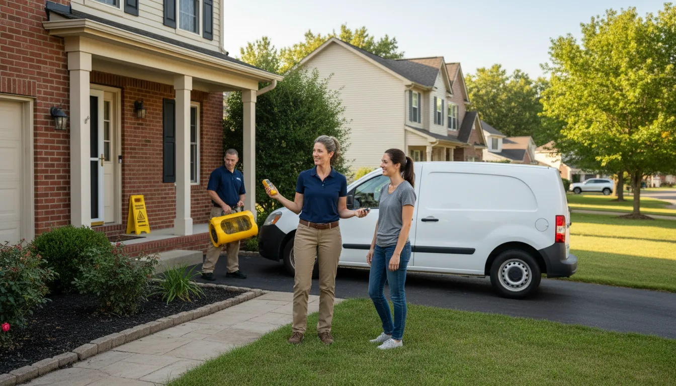 Water restoration image for Dehumidification And Cleanup Services in Sixes, OR